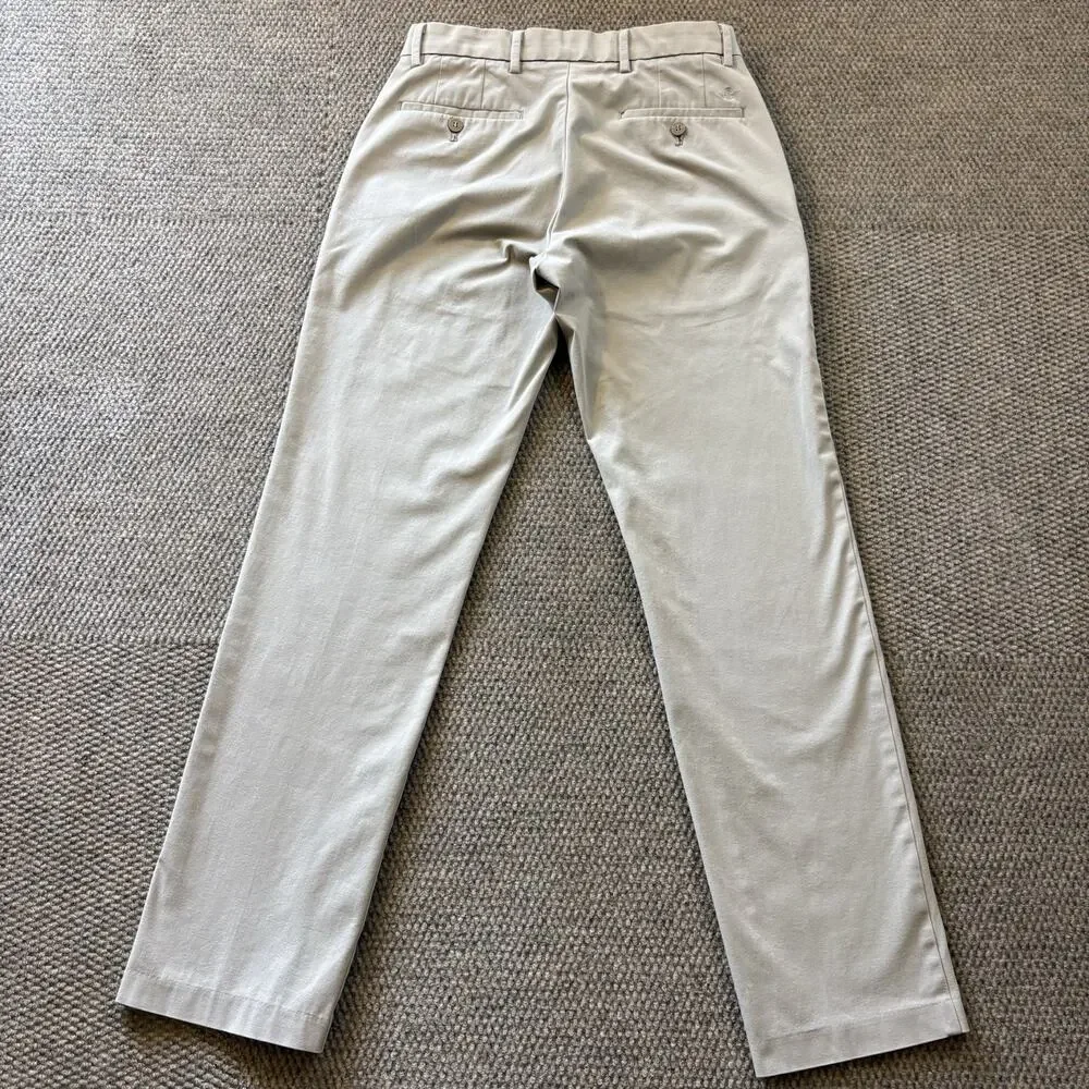 Dockers Smart 360 Tech Straight Fit Khaki Pants Men’s 29x32 Beige Stretch